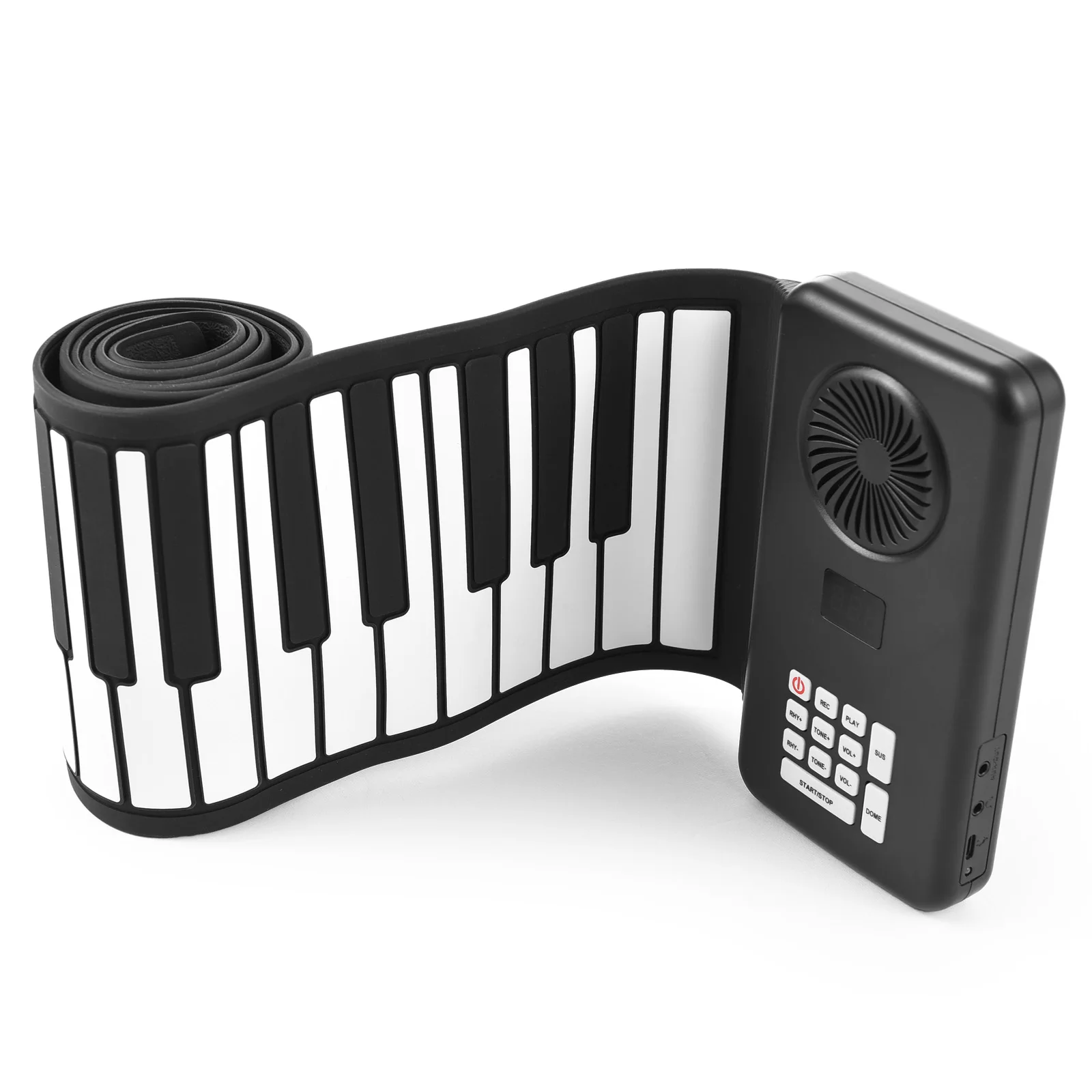 88Key Portable Piano Handroll Electronic Piano Environmental Silicone Foldable Home Practice Professional Electronic