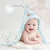 Newborn Cotton Blanket Winter Warm Embroidery Baby Swaddling Blanket Cartoon Envelope Wrap Blankets Baby Boys Girls Bed Quilt 3