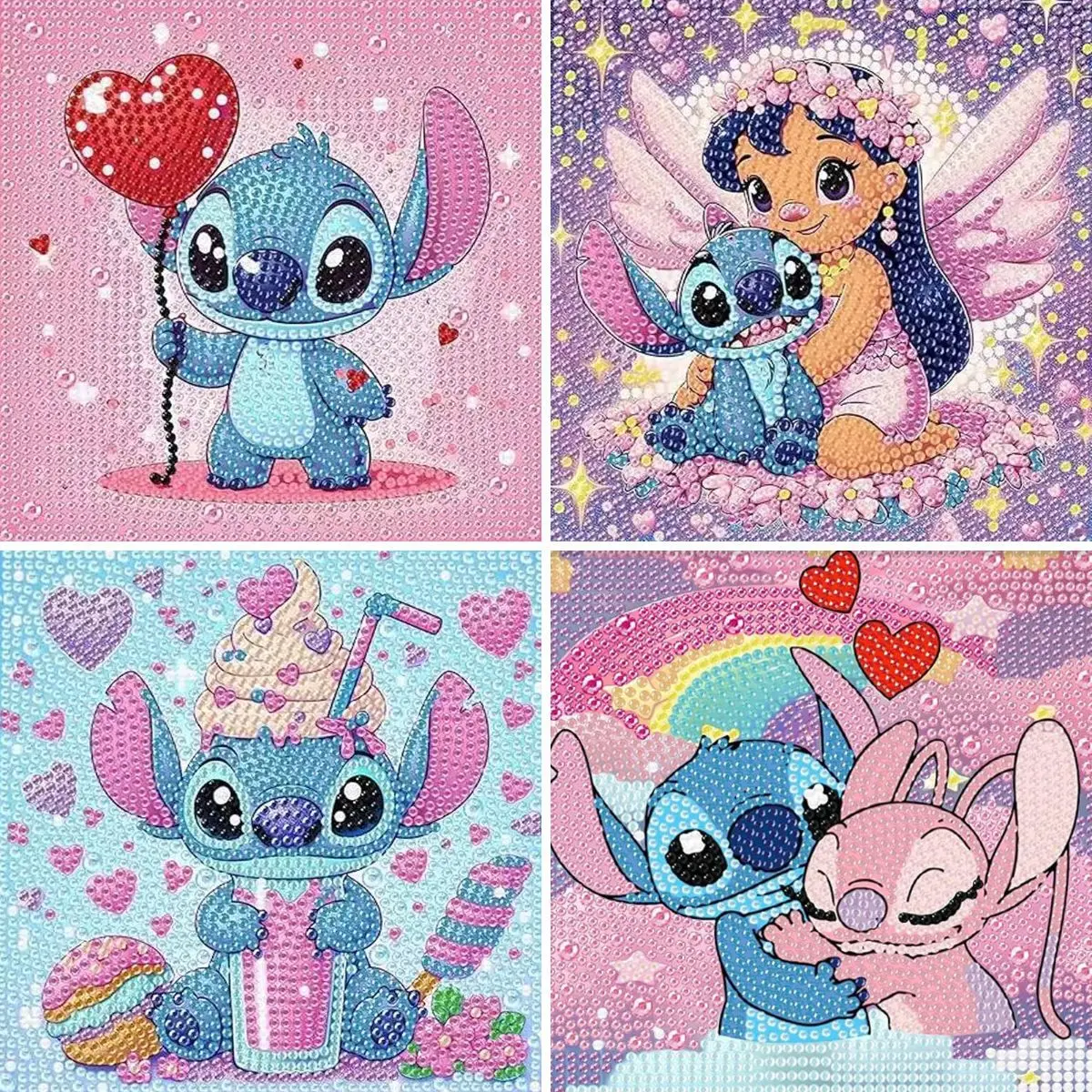 Kits Diamond Painting Stitch Disney | Art & Création Scintillante