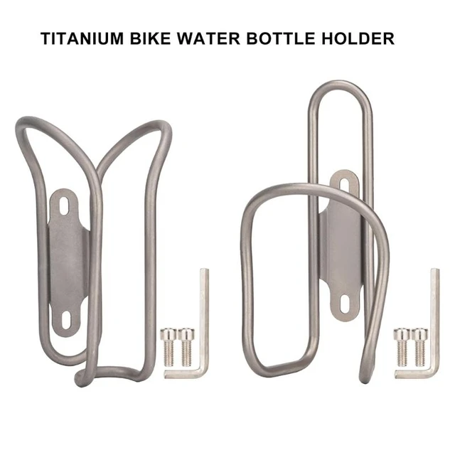 J1HE Titaniums Alloys Bike Bottle Stand Bicycles Bottle Cage for Mountain Bicycles 4