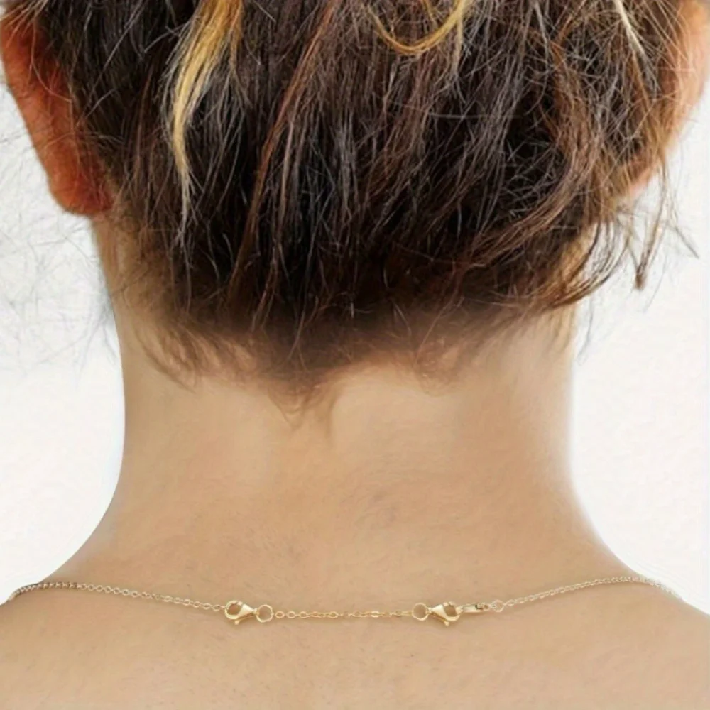 Lobster Clasp Plus Tail Chain Adjustment Chain Jewelry Extension Simple Necklace Accessories