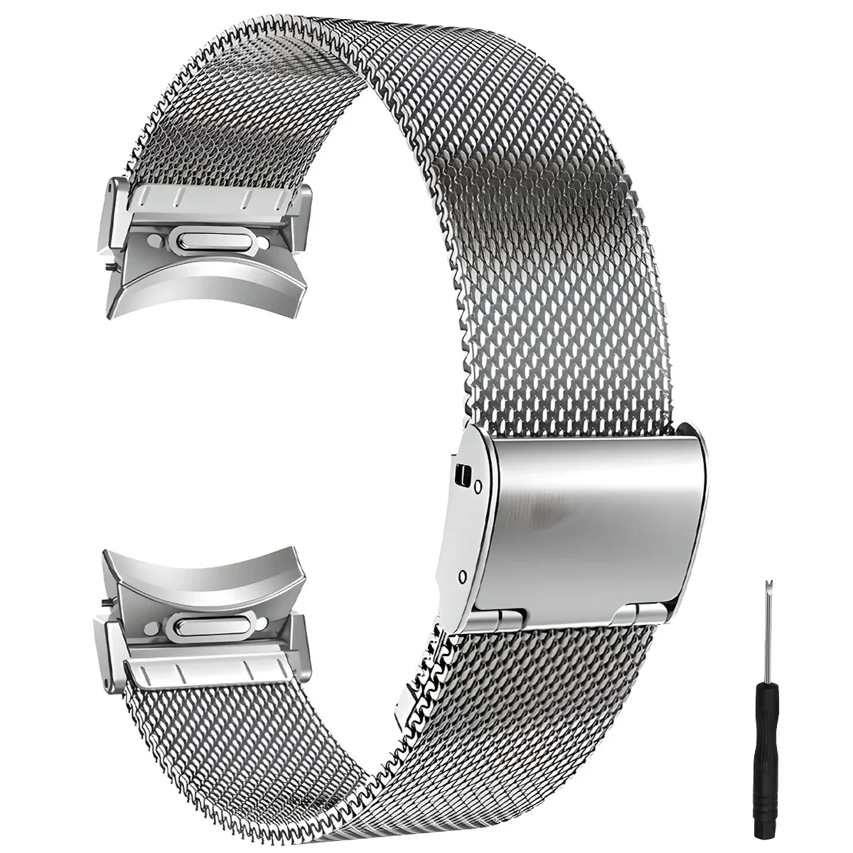 Elegant Milanese Mesh Metal Band for Smartwatch - Quick Fit Design Bracelet Strap