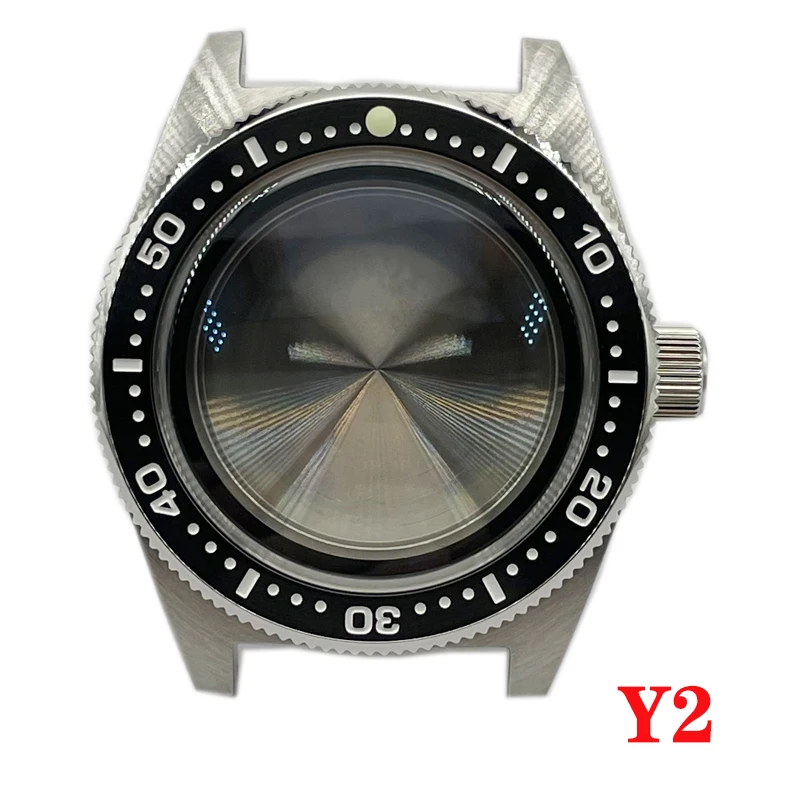 

62Mas Watch Case Modified For NH35/36/4R/6R Movement Sapphire Crystal Stainless Steel 20Bar Automatic Mechanical Watch Parts