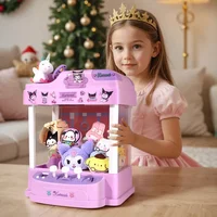 Girl's Toys Claw Machine Family Edition Coin Operated Gaming Devices Boy Gift Interactive Toys Claw Arcade Crane 3 Bar Operation 1