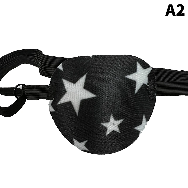 פאץ' עין פיראט אוניסקס פאץ' שחור עין יחידה פאץ' עין אחת ניתן לשטוף פאץ' מתכוונן עין מעוקלת ילדים תחפושת פיראטים