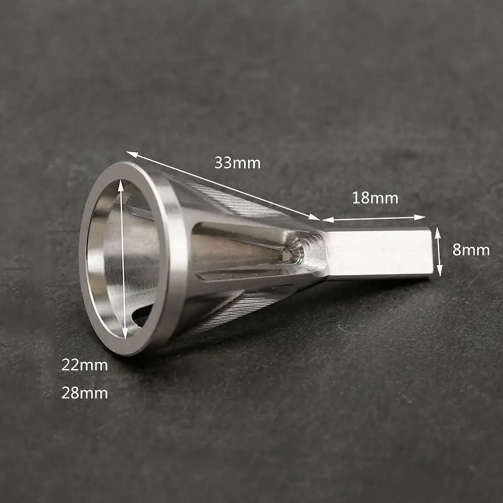 Deburring External Chamfer High Hardness Chamfer Deburring Tool Wear-resistant Accessories for Brass Aluminum Glass Fibre