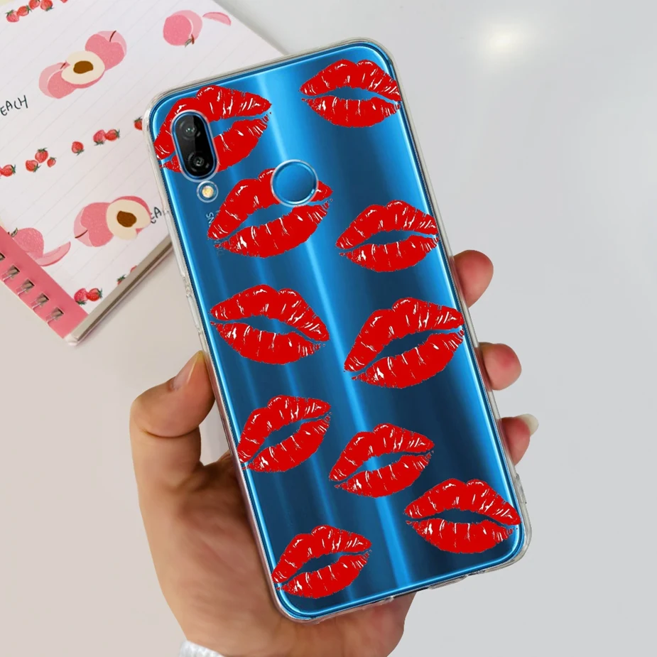 Stylish Painted Clear Silicone Soft TPU Phone Case