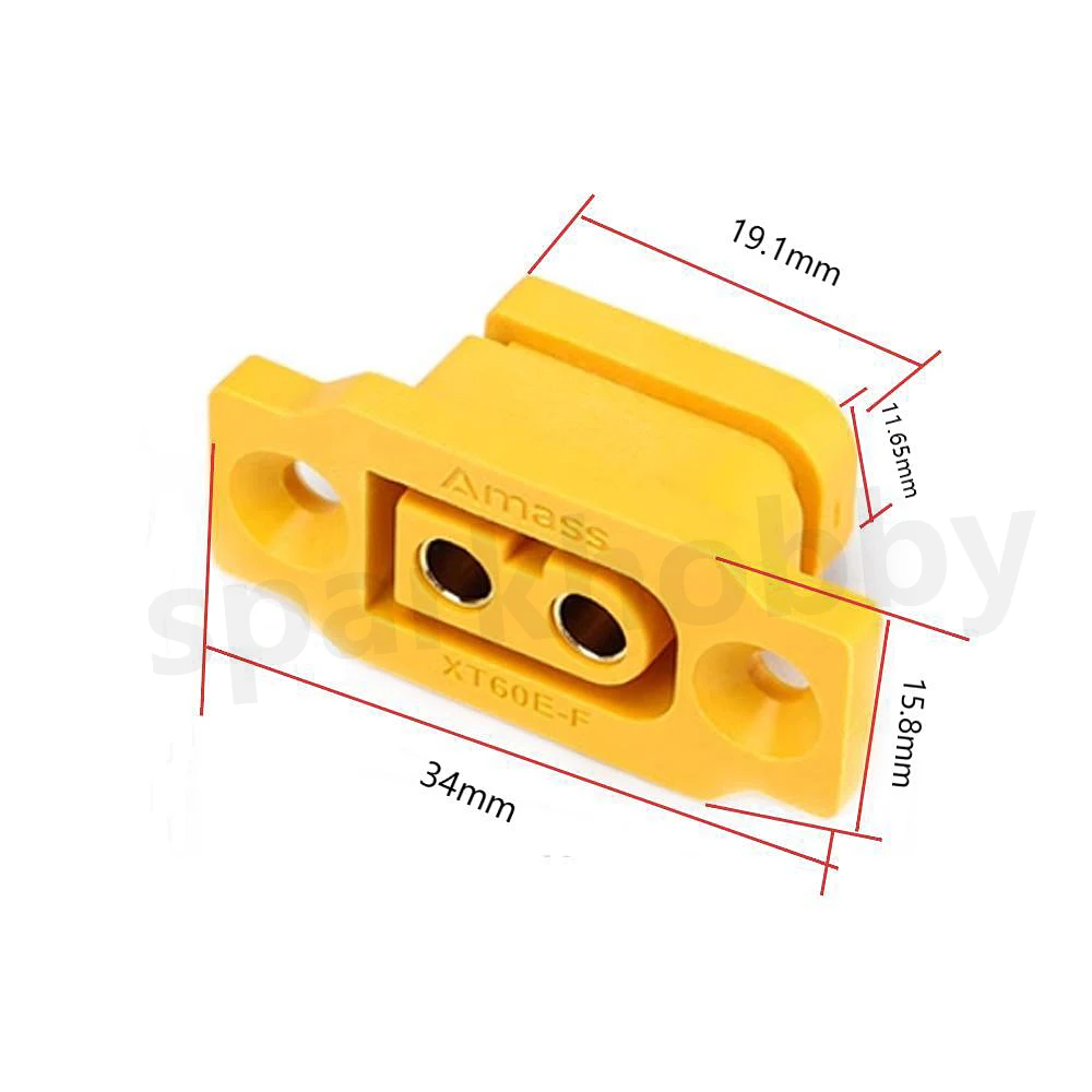 AMASS XT60E-F Stecker/Buchse 1 Stk