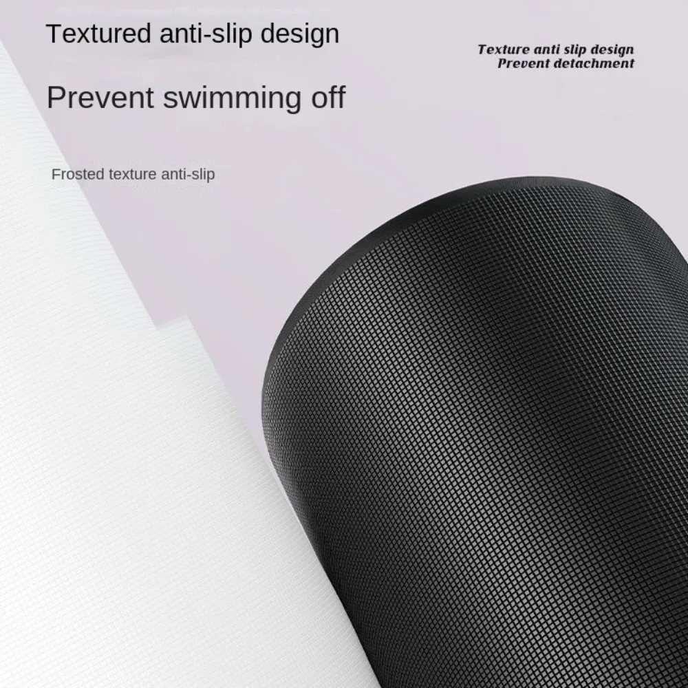 New Elastic Swimming Cap Cute Cartoon Enlarged Silicone Swimming Hat Professional Ear Protection Waterproof Safe Swimming Hat 5