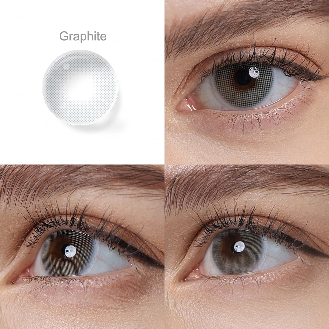 Magister Contact Lenses Natural Color Icy Gray Colored Eye 6 Months Eyes Cosmetics Lens contact lenses