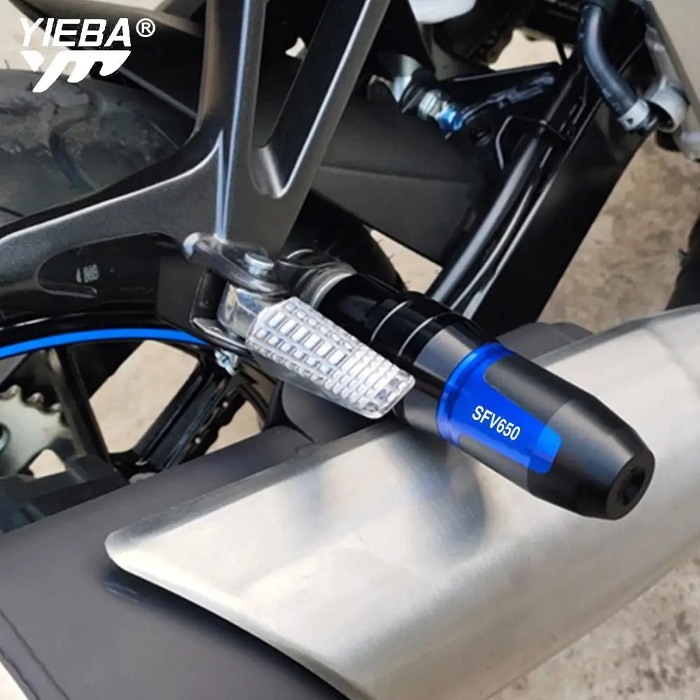 

Аксессуары для SUZUKI SFV650 GLADIUS 2009 2010 2011 2012 2013 2014 2016 слайдеры выхлопной рамы противоударные Прокладки Защита от падения