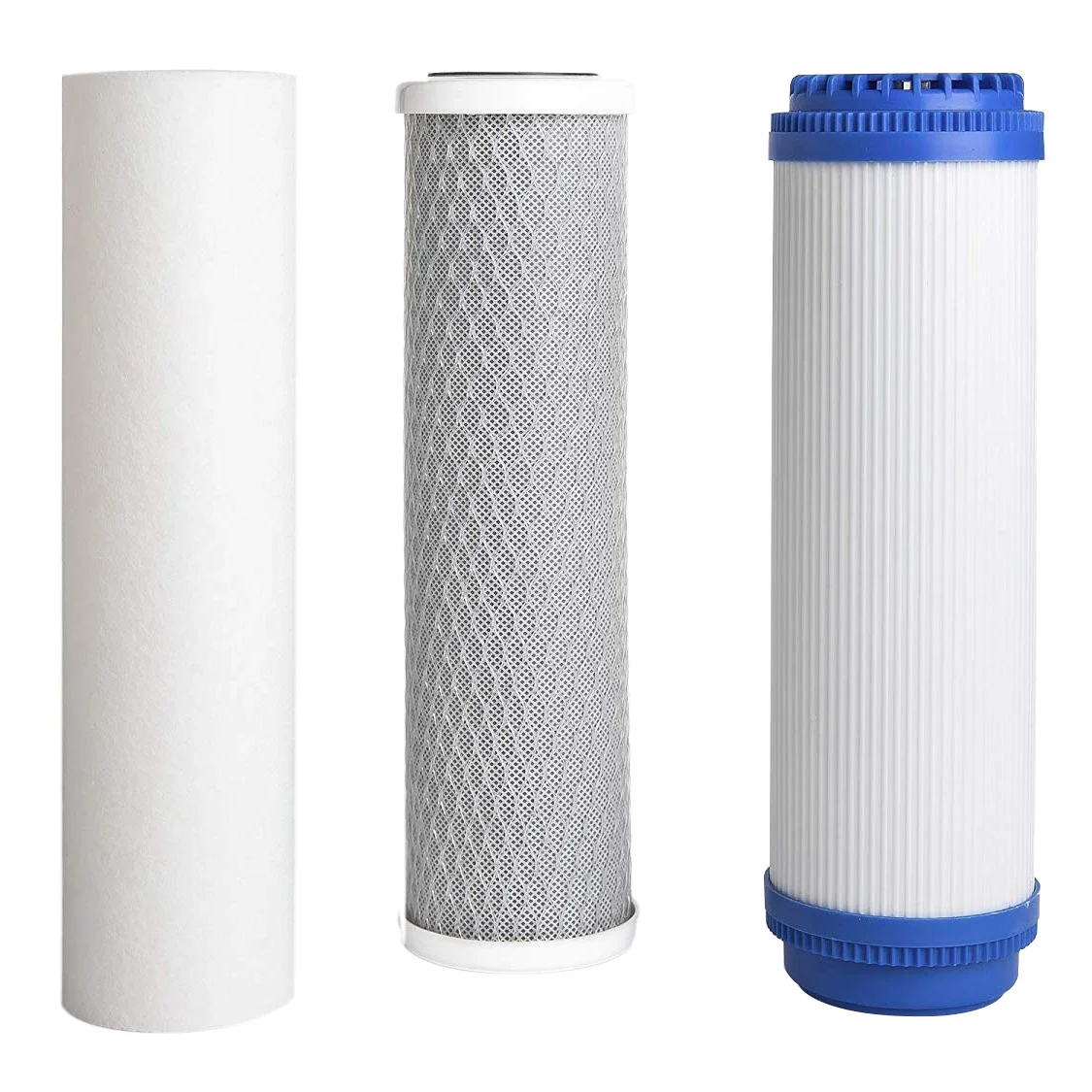 Elementos filtrantes de 10 pulgadas, sistema de filtración, pieza de repuesto universal para purificador de agua para electrodomésticos