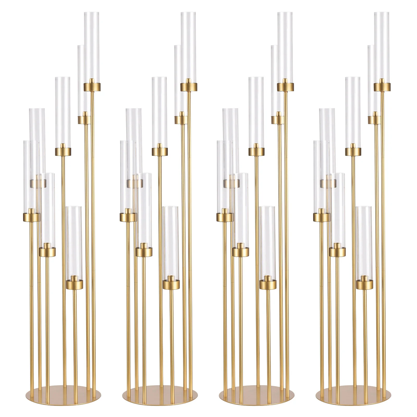 Gold 7-Arm Floor Candelabra 1