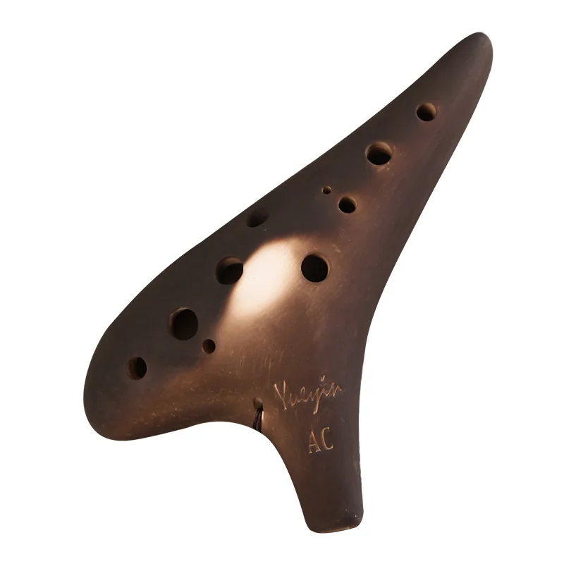 Ohuhu 12 Hole Ocarina Ceramic Alto C Legend of Zelda Ocarina Flute  Instrument