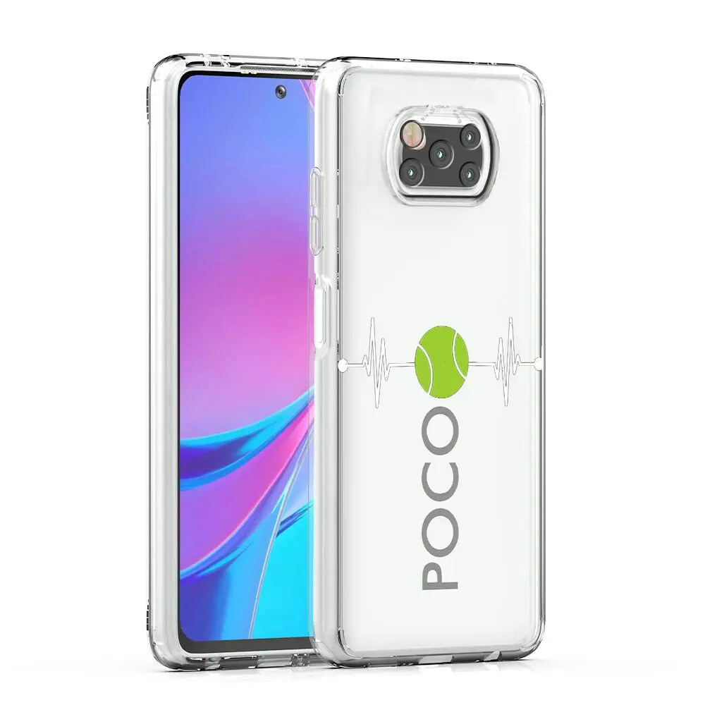 Clear Tennis Ball Sport Phone Case
