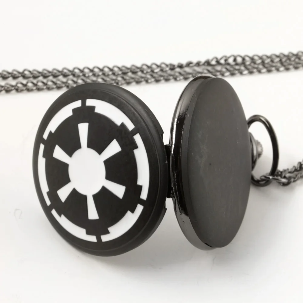 Rudder Design Quartz Pocket Watches Necklace Pendant Antique Gifts For Man with Fob Chain