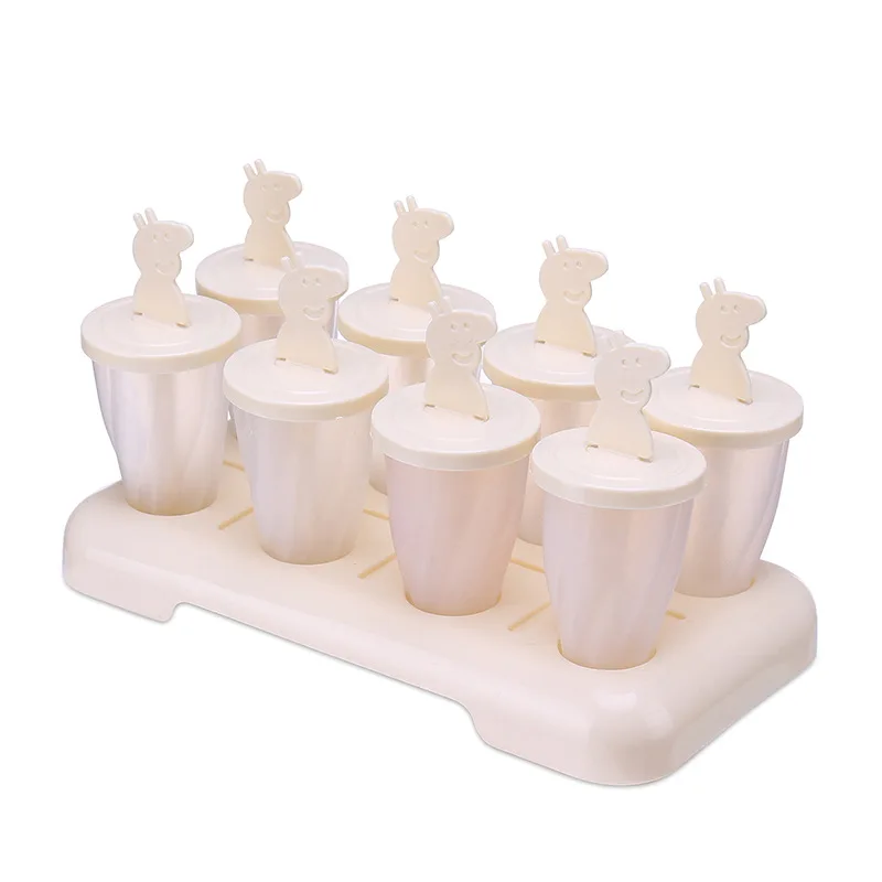 Ice-Cream Mold for Home-Made Popsicle and Popsicle, DIY Ice Cream, Ice Grid Homemade Popsicle Box Sharpe, Frozen Cube Sorbet