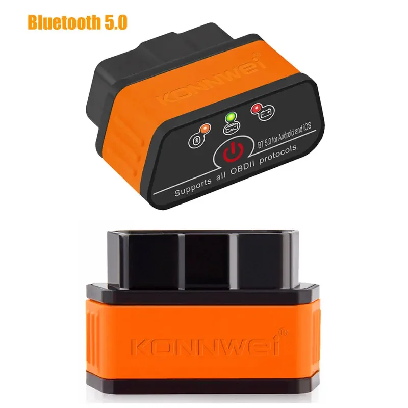 New KONNWEI KW903 OBD2 Scanner For Android iOS ELM327 V1 5 Bluetooth 5.0 Car Diagnostics Tools ELM 327 OBDII Code Readers 5