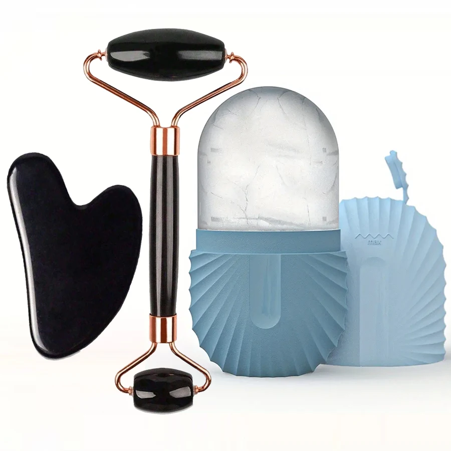Revitalizing Facial Ice Roller for Puffiness Reduction & Skin Sculpting