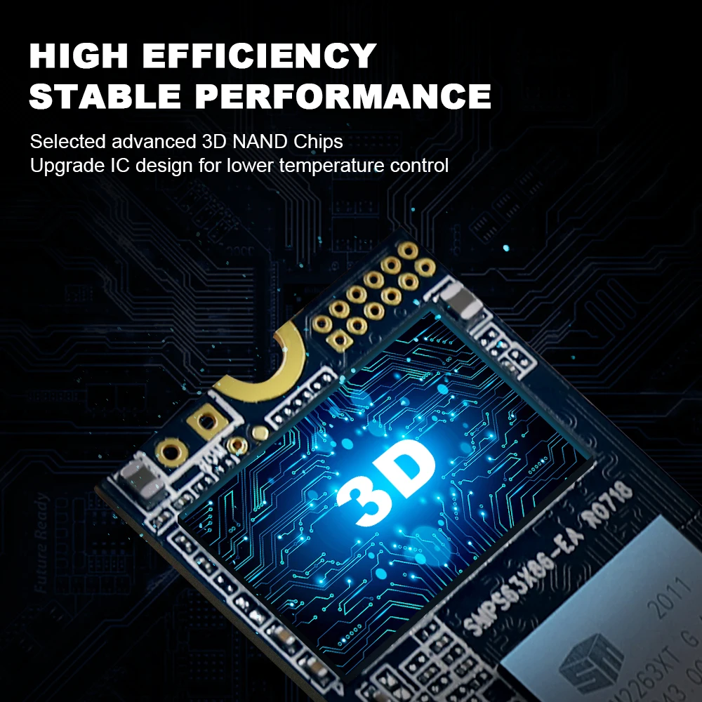 OSCOO ũž Ʈ PC ƺϿ SSD M2 PCle NVME ϵ ũ ϵ ̺, SSD 512GB 1T 256GB PCle Gen3X4