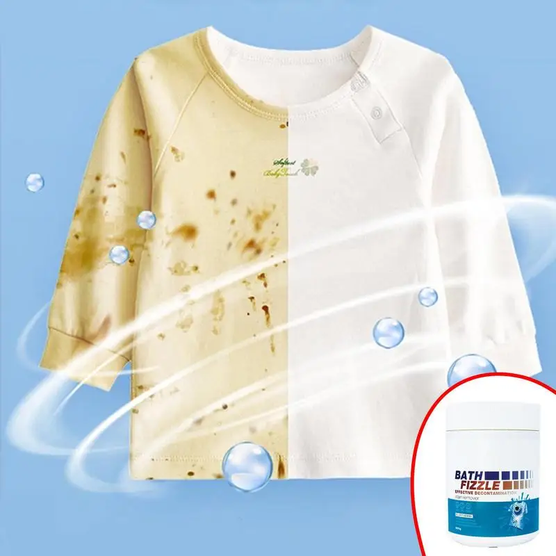 Dry Laundry Detergent Laundry Powder Explosive Salt 17.6 Oz Natural Plant Detergent Powder Long Lasting Scent Washing