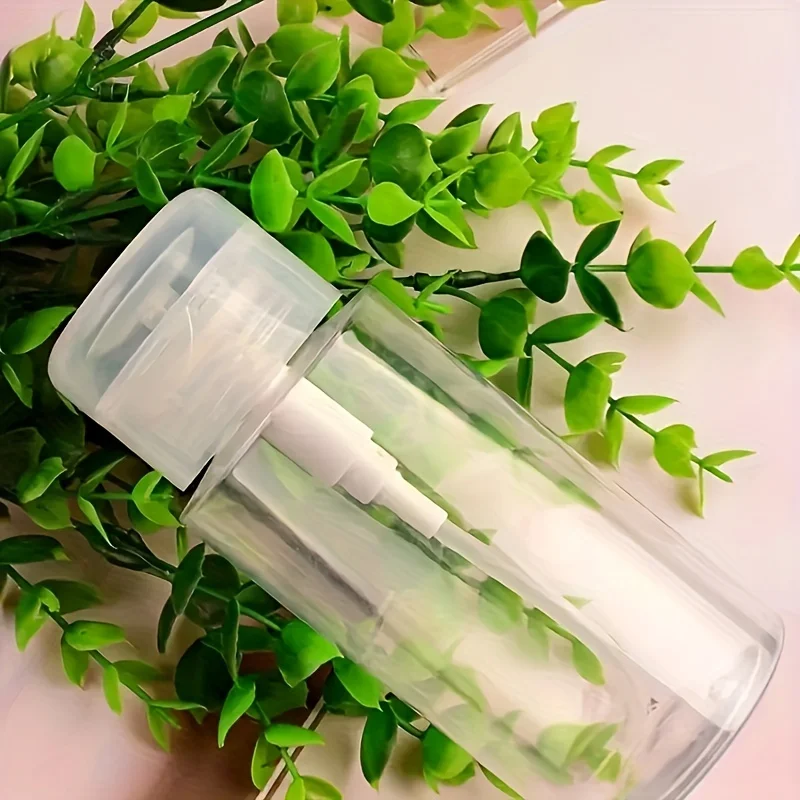 Soap dispenser hand sanitizer dispenser 1pcPush-down air pump dispenser bottle for nail polish and makeup remover