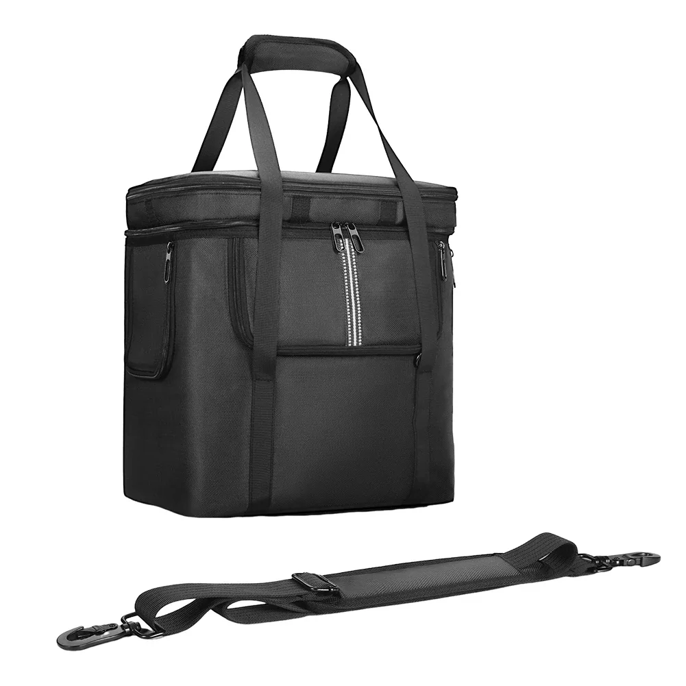 Carrying Case for BLUETTI Portable Power Station AC180/AC2A Travel Storage Bag Waterproof Anti-drop with Shoulder Strap & Handle