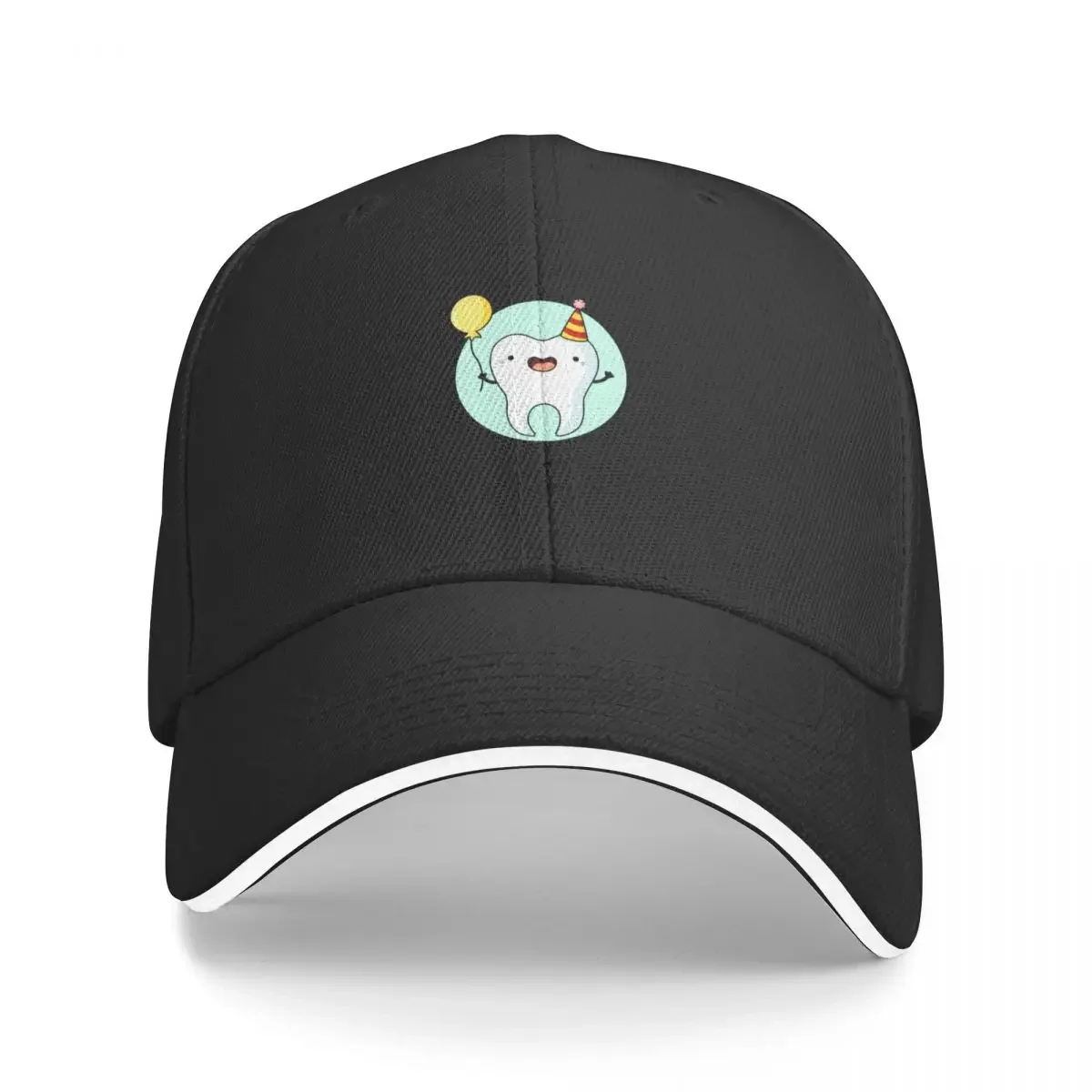 

Party Enamel Funny Tooth Puns Baseball Cap Vintage Hood black Golf Women's Beach Men's