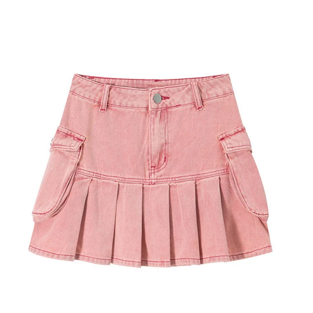 Saia Babydoll de Veludo Rosa Kawaii - Kawaii Fashion Shop  Lindas roupas  asiáticas japonesas Harajuku fofas da moda Kawaii