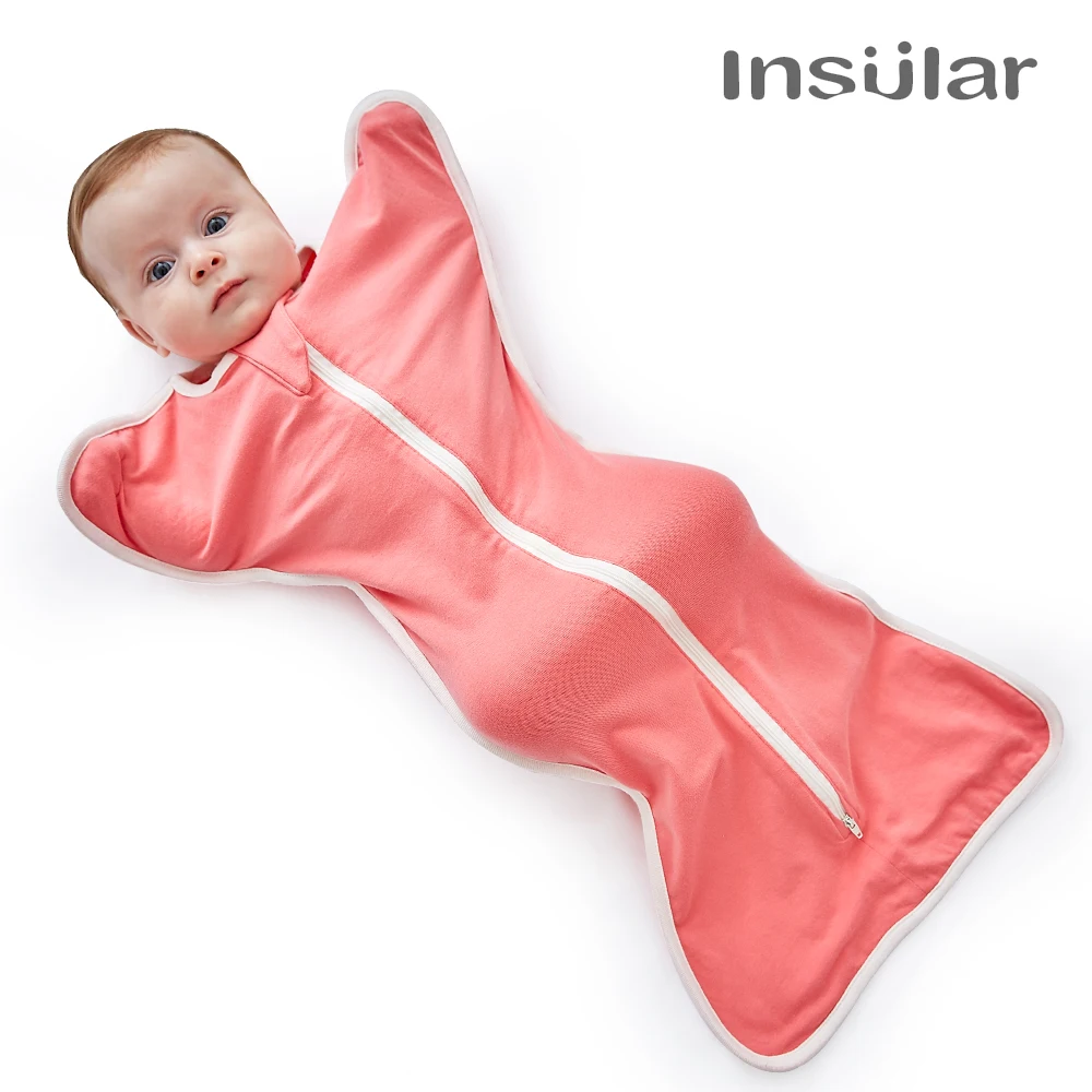 Insular Baby Cotton Hug Towel Infant Towel Newborn Infant Sleeping Bag Baby Hug Blanket Sleeping Bag