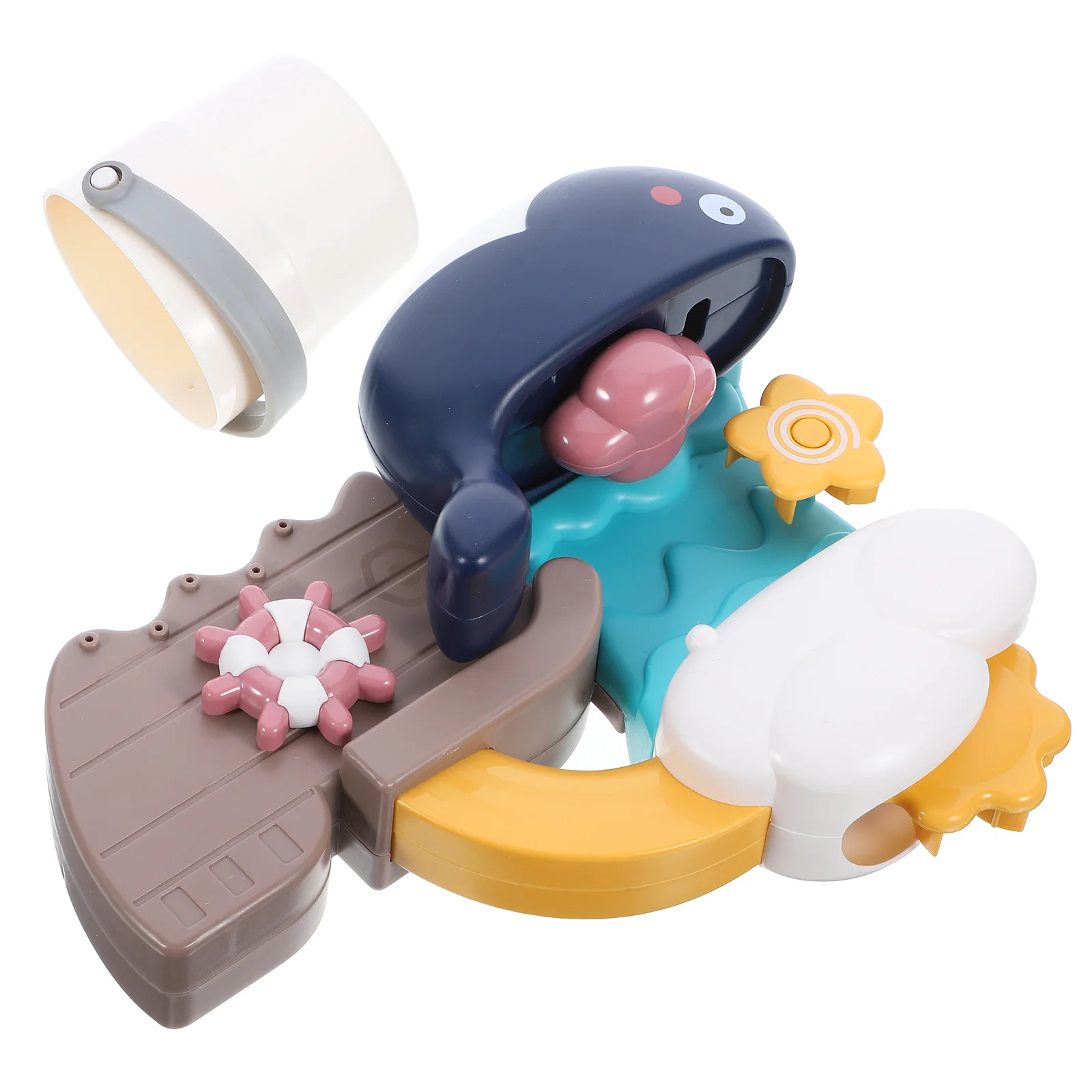 

Children's Bathroom Toys For Baby Waterfall Yoys Kids Bathtub Shower Playing Adorable Sprinkling Rotatable Infant Bathing