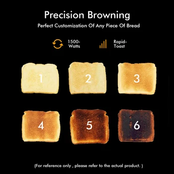 4 Slice Toaster, 1.5