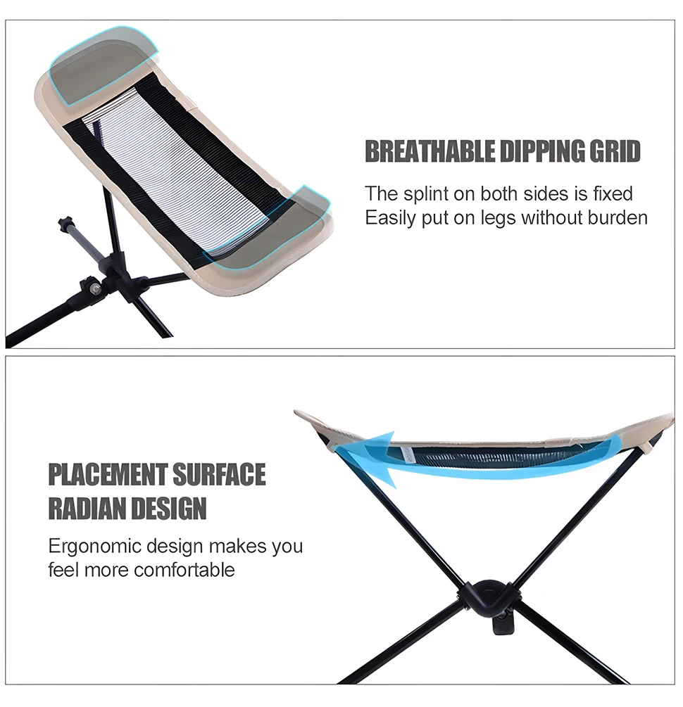 Outdoor Portable Folding Chair Footrest Aluminium Alloy Retractable Rest Bracket Chair Stool Foot Rest for Camping Fishing BBQ 14 Outdoor Portable Folding Chair Footrest Aluminium Alloy Retractable Rest Bracket Chair Stool Foot Rest for Camping Fishing BBQ 6
