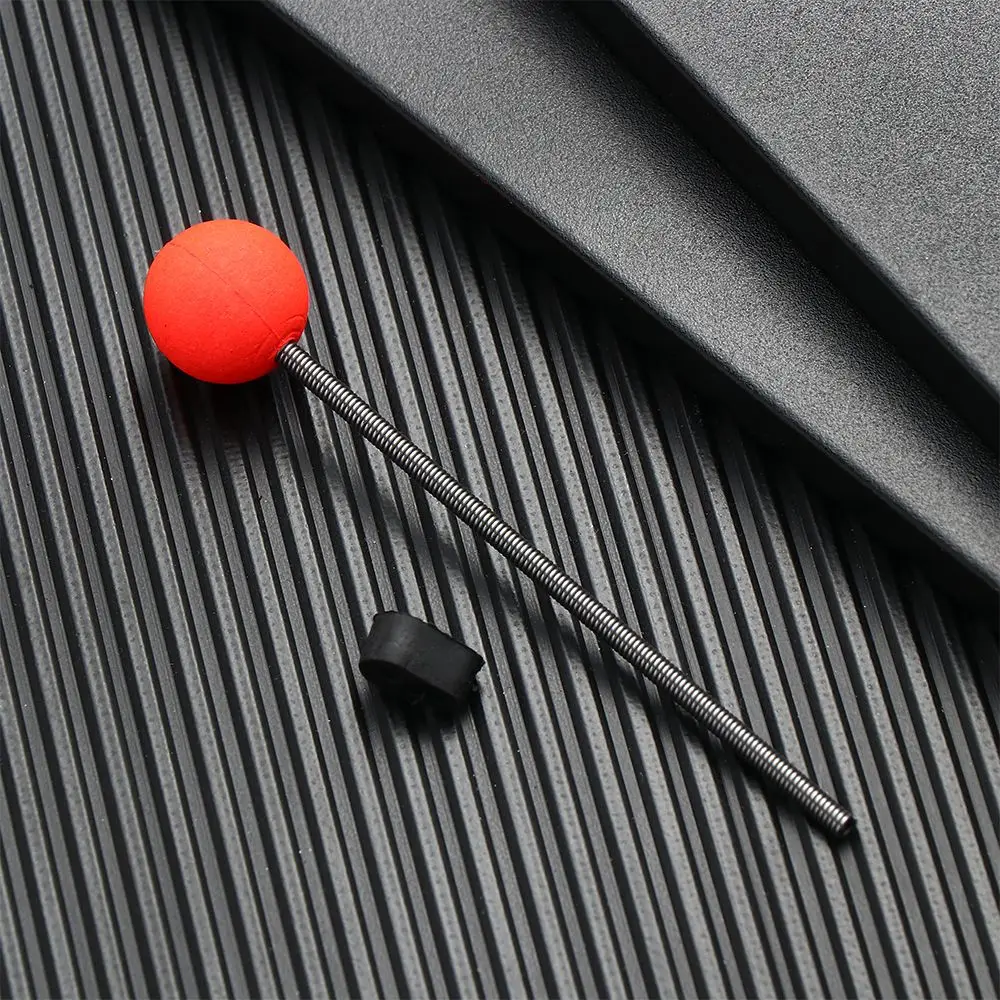 5Pcs 9cm 10cm 12cm 14cm Portable Winter Outdoor Fishing Red Ball Spring for  Boat Sea Ice Fishing Rod Tools Tackle Accessories - AliExpress