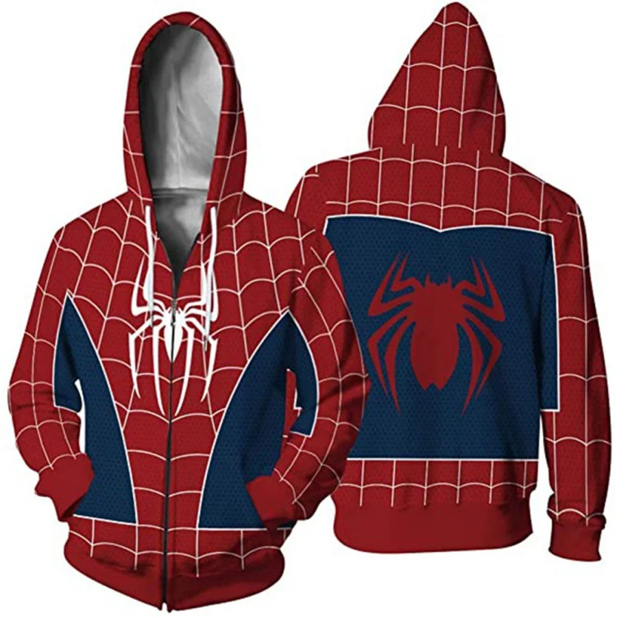 nacimiento Obediencia Suministro Quality health cloth 】Marvel Spiderman Child Adult zip-up coat Spider  Peripheral 3D digital print man Sweatshirts and hoodies _ - AliExpress  Mobile