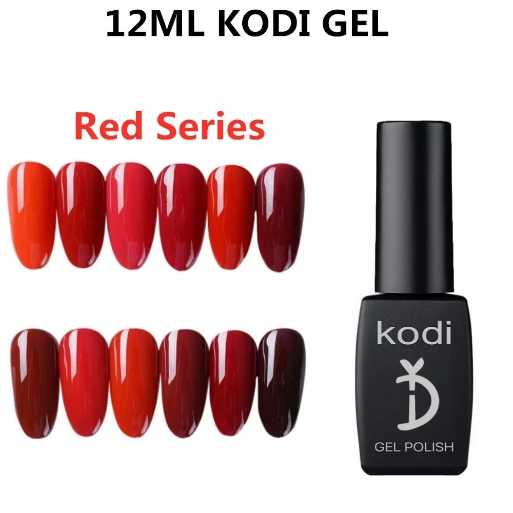 

YD KODI PROFESSIONAL gel 12ml Wine Red UV Gel Nail Polish Hybrid Varnish All For Manicure Semi Permanent Pure Gel For Nail Art