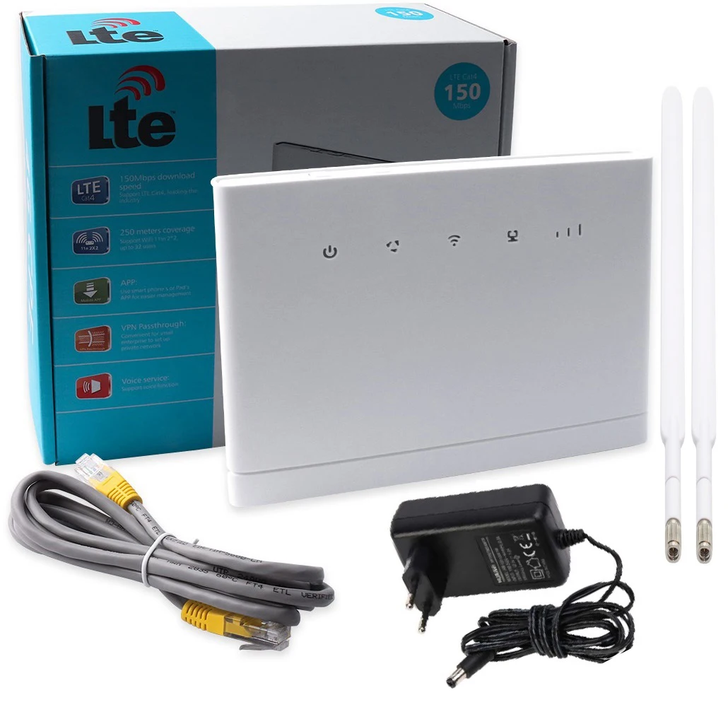 Roteador Wifi Móvel sem Fio com Antena e Antenas Desbloqueado B315s22 3g 4g Lte Cpe Huawei-b315 - Imagem 4