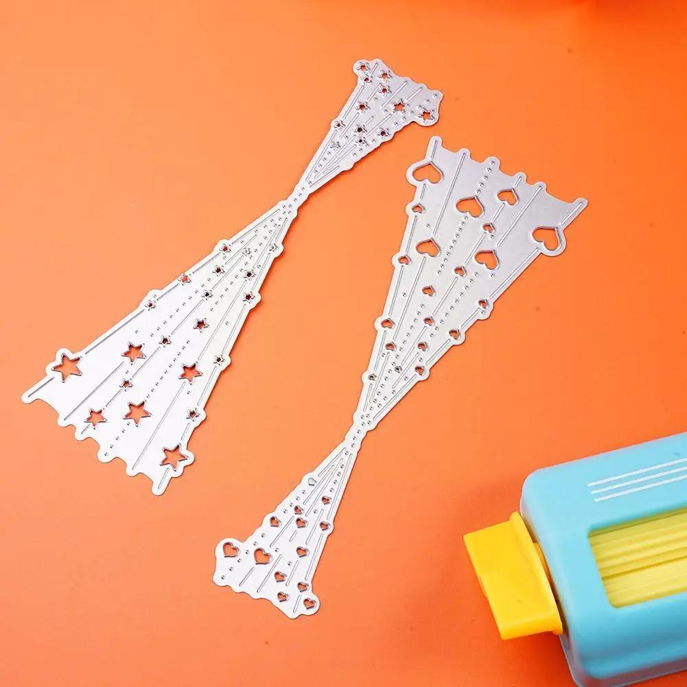 DieCuttersForCardMakingMetalCuttingBubbleSpottyLineDieCuts