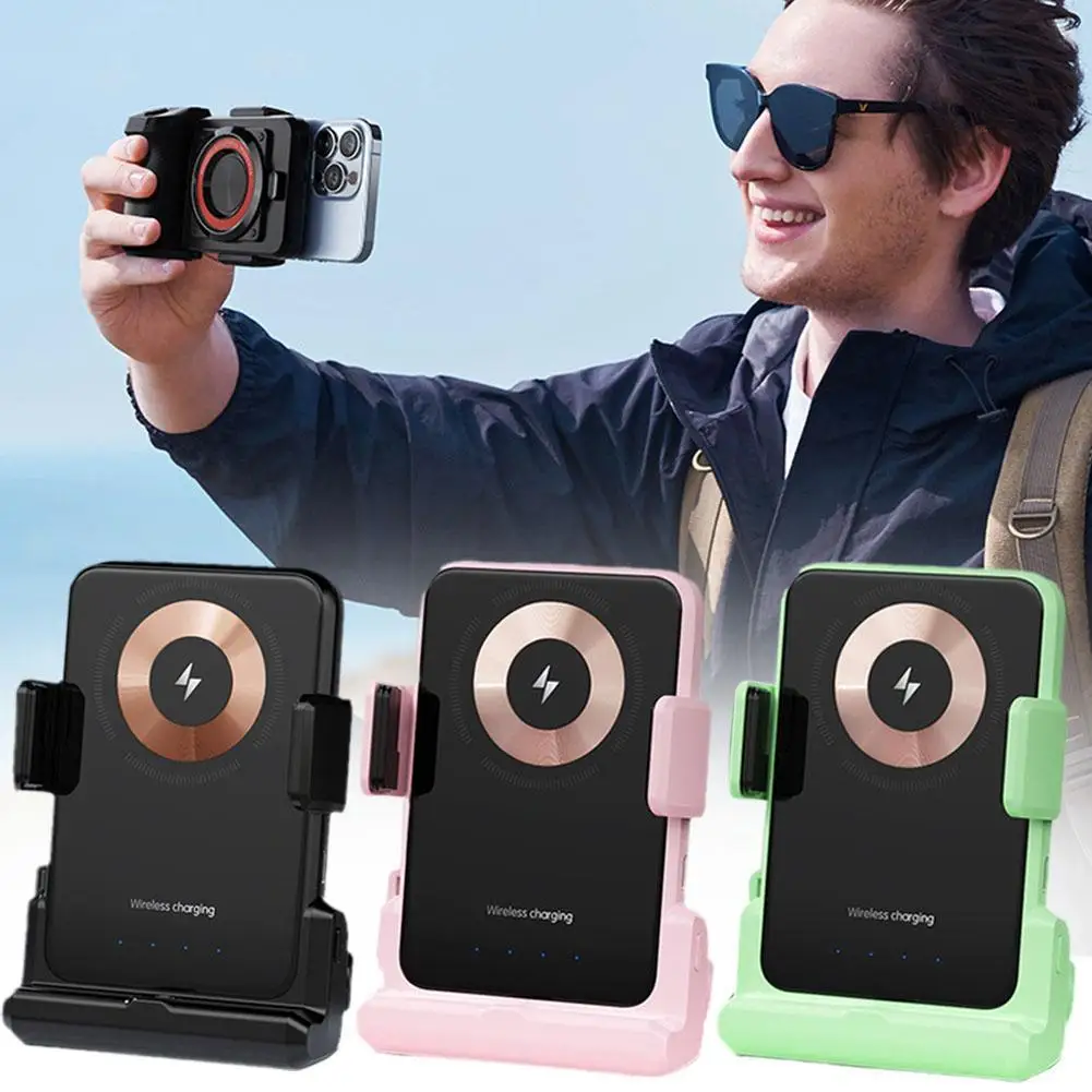 

Держатель для телефона с поддержкой беспроводной зарядки