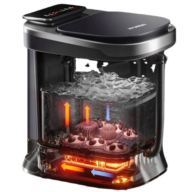 Automatic Heating Constant Temperature High Deep Bucket Over The Knee Leg Sterilization Electric Massage Surf Foot Detox Machine