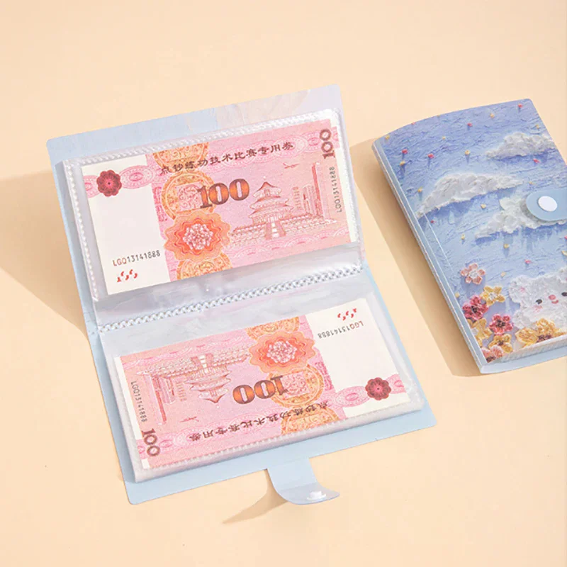 Savings Book 100 Envelopes Money Saving Challenge Oil Painting Money Organizer A6 Budget Challenge Savings Binder Sheets