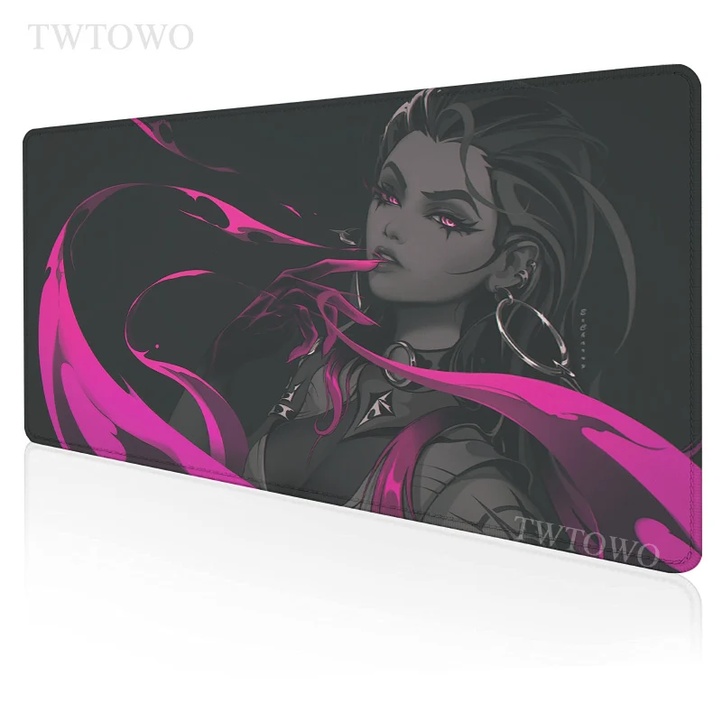 Valorant Gaming Mouse Pad Yoru Large Home MousePad Desk Mats keyboard pad Natural Rubber Anti-slip Soft Office Table Mat