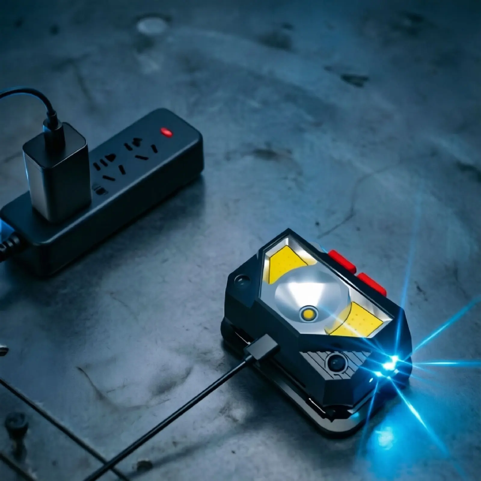 8 가지 모드 LED 헤드 라이트 핸드프레스 모션 센서 강력한 헤드 램프 USB 헤드 램프 손전등 토치 플래시 라이트 캠핑 낚시 용
