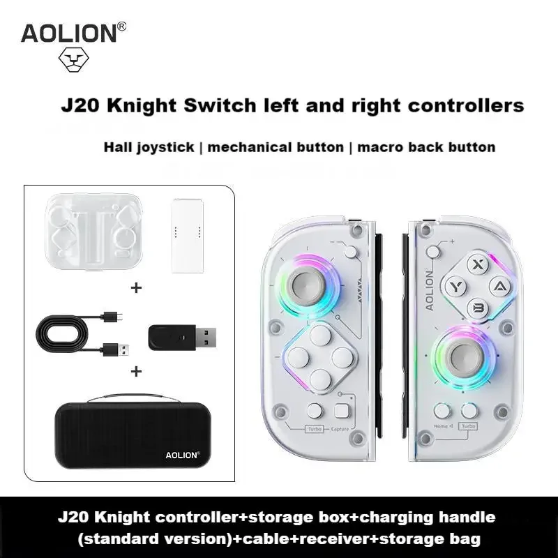 For Switch 2/1 Controller J20 gamepad Knight Left and Right
