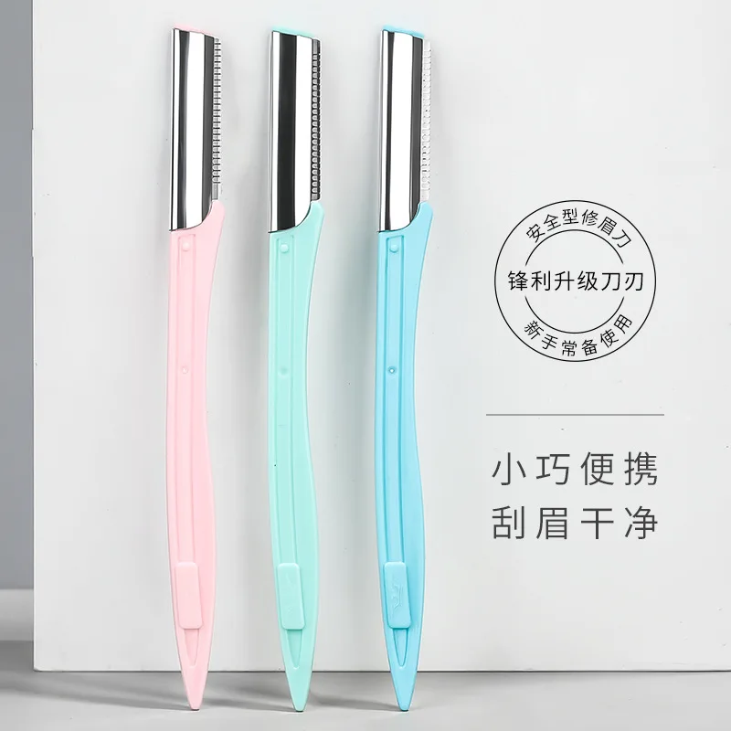 Eyebrow Razor Eyebrow Trimmer Hair Remover Set 1Pcs Women Face Razor Trimmers Blades Shaver For Makeup Cosmetic Women eyebrow trimmer set eyebrow razor set eyebrow trimmer blade eyebrow razor hair remover eyebrow trimmer face shaver facial hair remover hair shaver