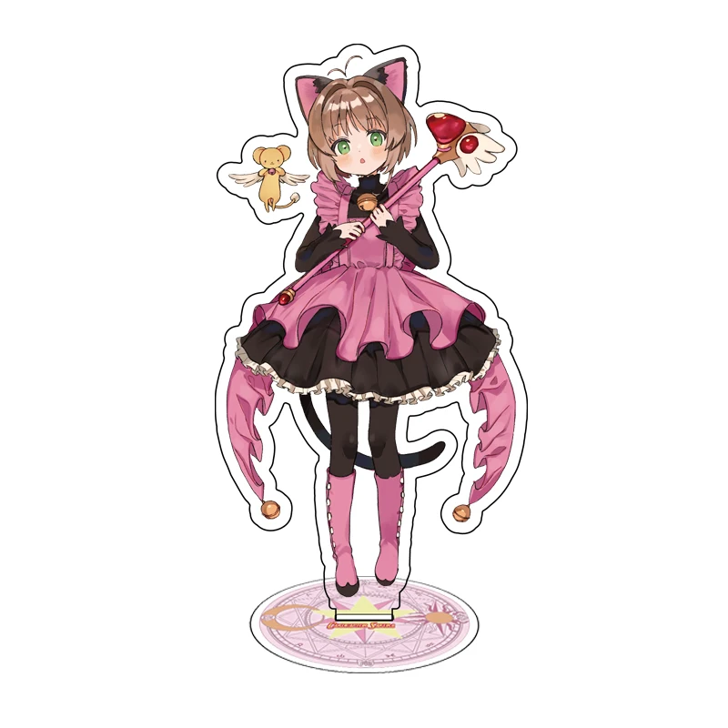 Подставка для сакуры Cardcaptor, аниме фигурка КИНОМОТО Сакура, персонализированная акриловая подставка, настольное украшение (art.: 3920c43eceafe) - 3920c43eceafe
