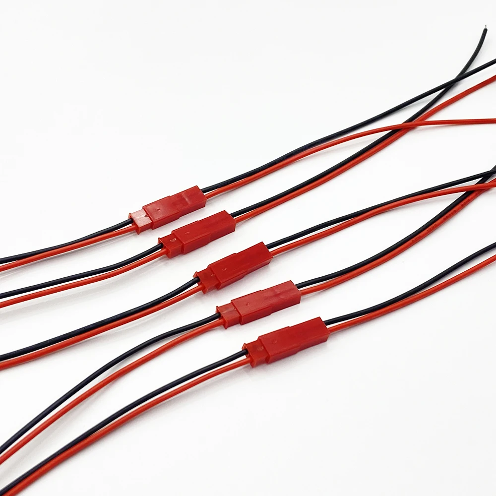 10 paia 10 cm di lunghezza JST SM connettore terminale filo 2 pin spina