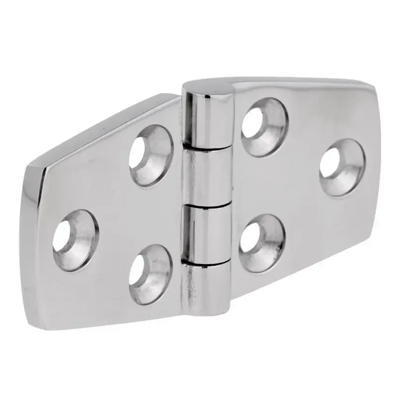 Marine 4 Pieces Stainless Steel Strap Hinge Door Hinge 76 X 38 Mm For Marine Boat Yacht