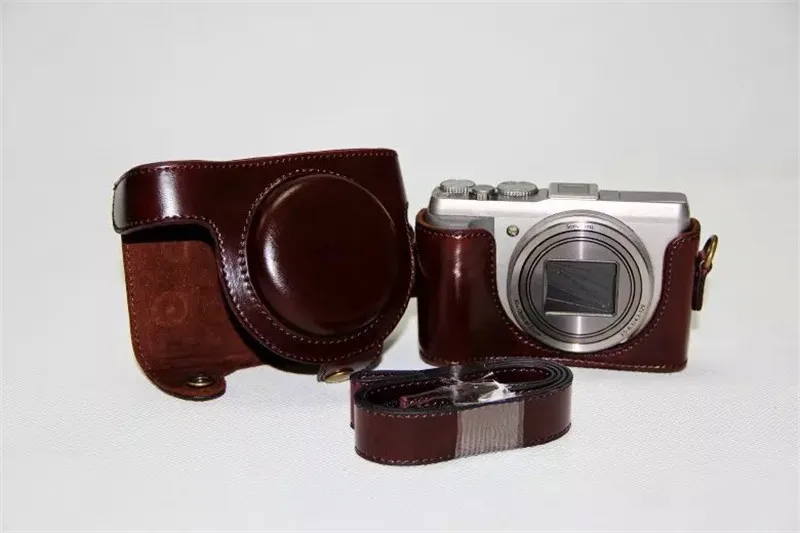 bolsa de couro para câmeras para shot