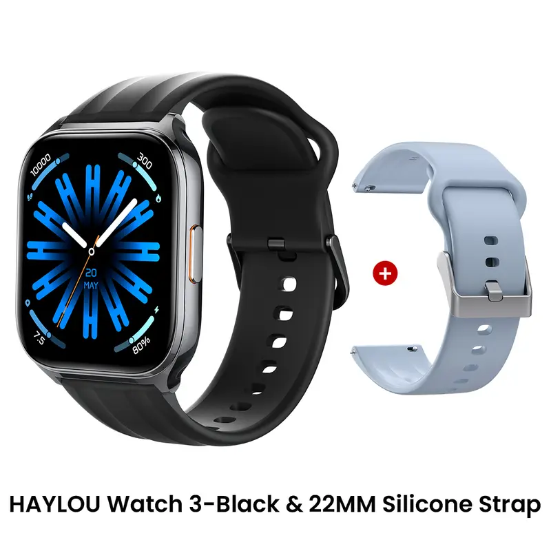 HAYLOU Watch 3 Voice Calling Smartwatch 1.85'' AMOLED Screen 24h Health Monitoring 150+ Sports Modes Smart Watch 1ATM Waterproof - Image 9
